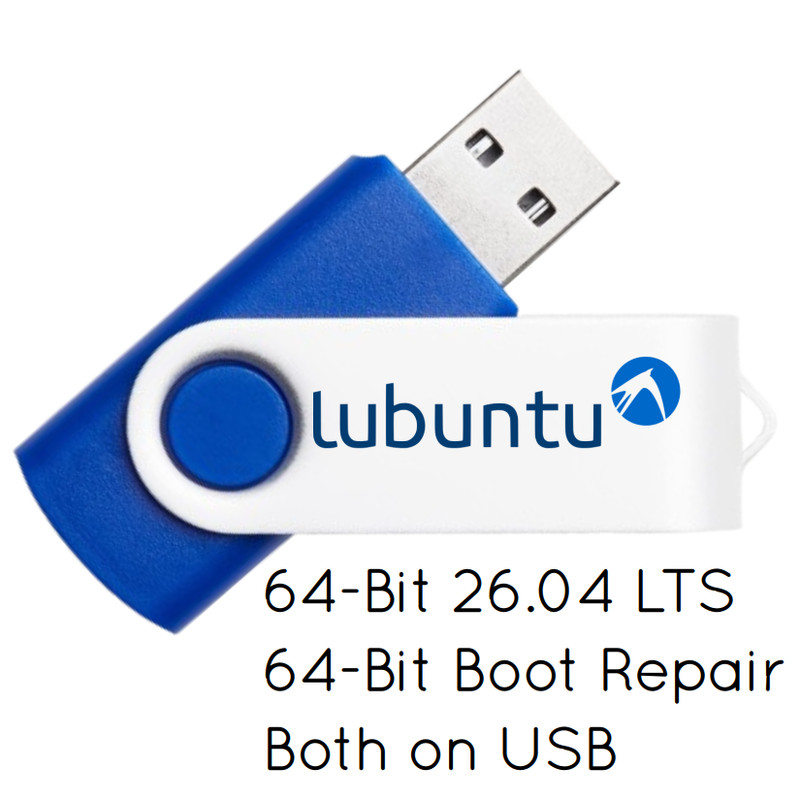 Lubuntu Linux 26.04 LTS 64 Bit Bootable USB Flash Drive And Install Guide