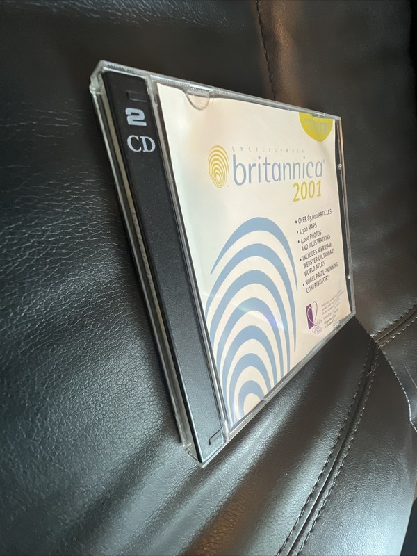 Britannica 2001 Standard Edition Version CD - Made For Kohl’s Cares for Kids gallery