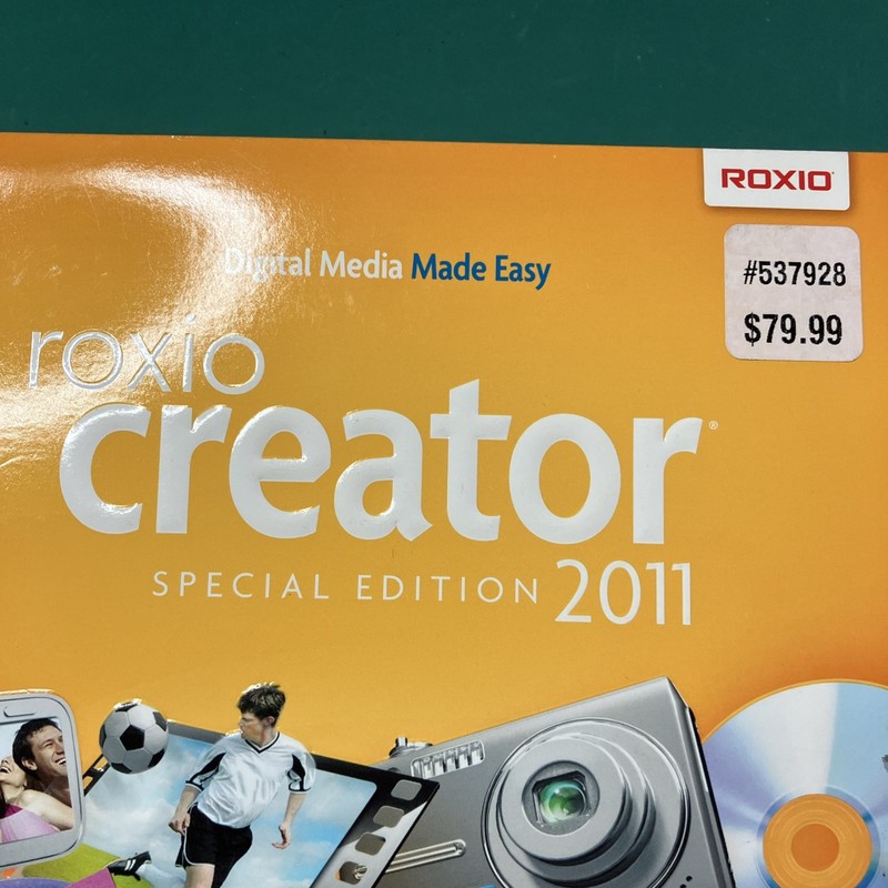 Roxio Creator Special Edition 2011 Digital Media Suite & Converter VHS to DVD VG gallery