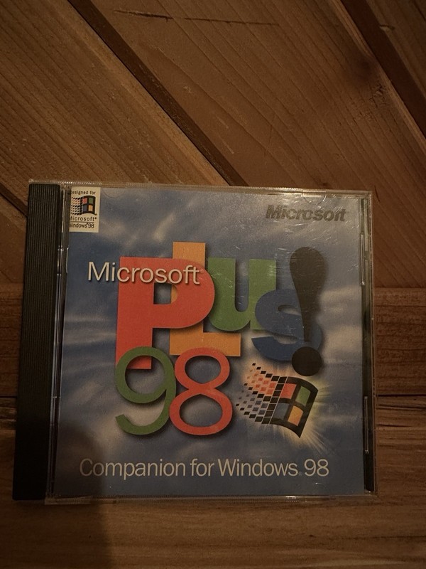 Windows 98 Plus CD Full Retail Version