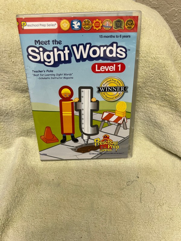 Meet the Sight Words Level 1 DVD