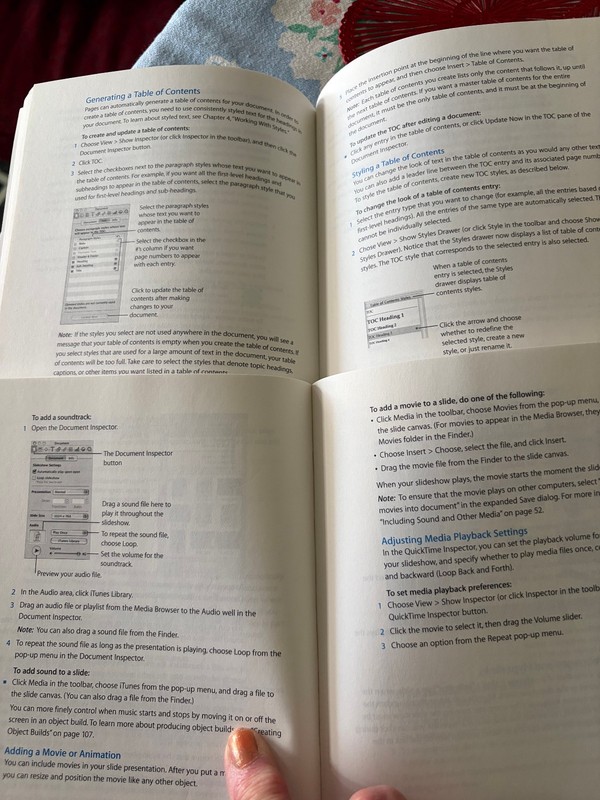 Replacement Manuals Keynote 2 + Pages User Guide Apple Mac OSX Tiger Panther gallery