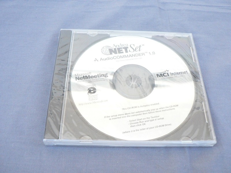 Andrea NET Set Audio Commander 1.0