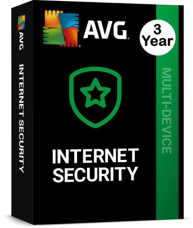 AVG Internet Security 2025 Multi-Devices 10 Devices 3 Year Delivery by EMAIL