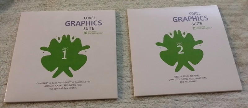 Corel Graphics Suite 10 Upgrade Macintosh (May be incomplete) Computer Apple gallery
