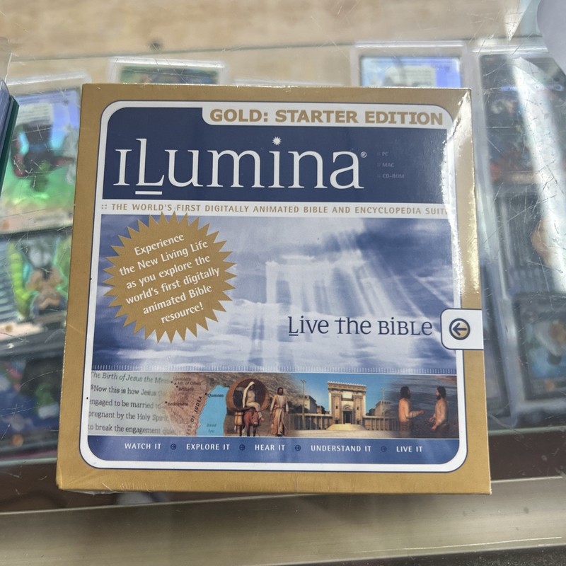 Ilumina Gold Starter Edition Live the Bible – (2004 Tyndale House) CD-ROM SEALED