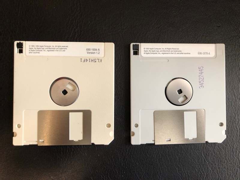 Apple Multiple Scan Software Disks Lot of 2 / Macintosh Computer Software gallery