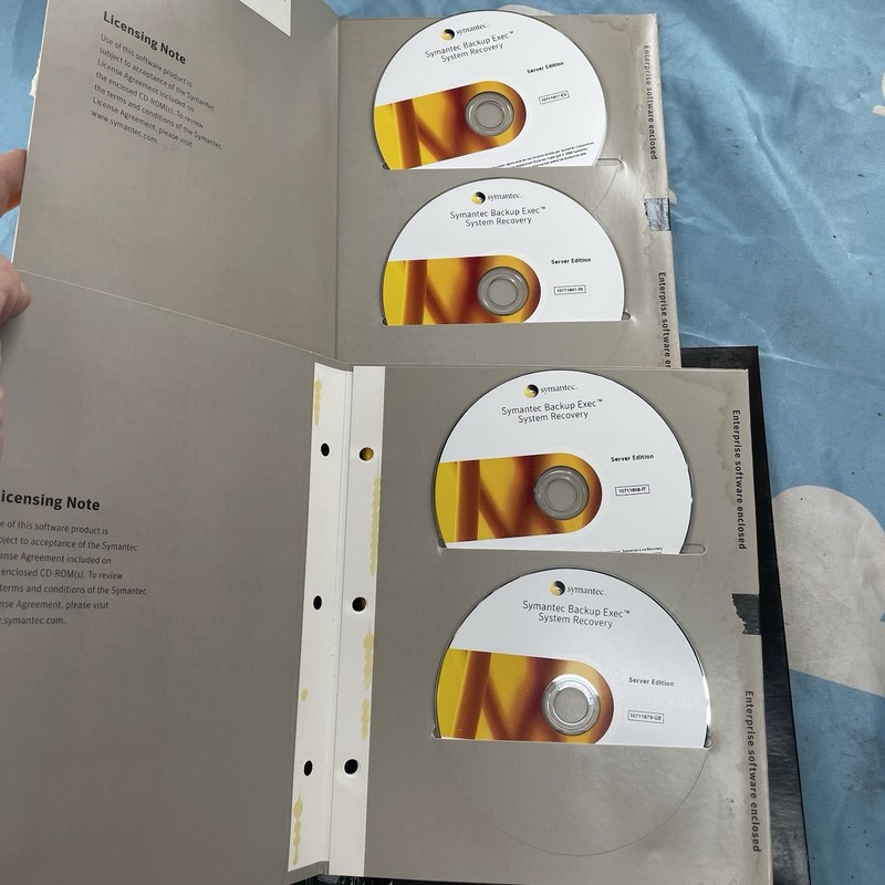 Symantec Backup Exec System Recovery for Windows Server w/License Key 8.5 gallery