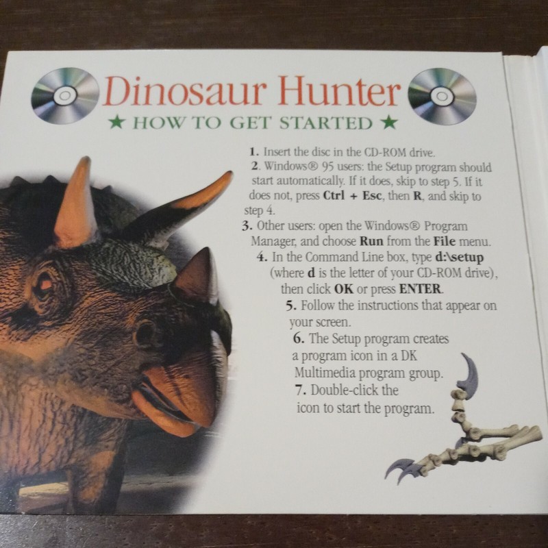 Eyewitness Virtual Reality: Dinosaur Hunter PC CD learn about ancient creatures gallery