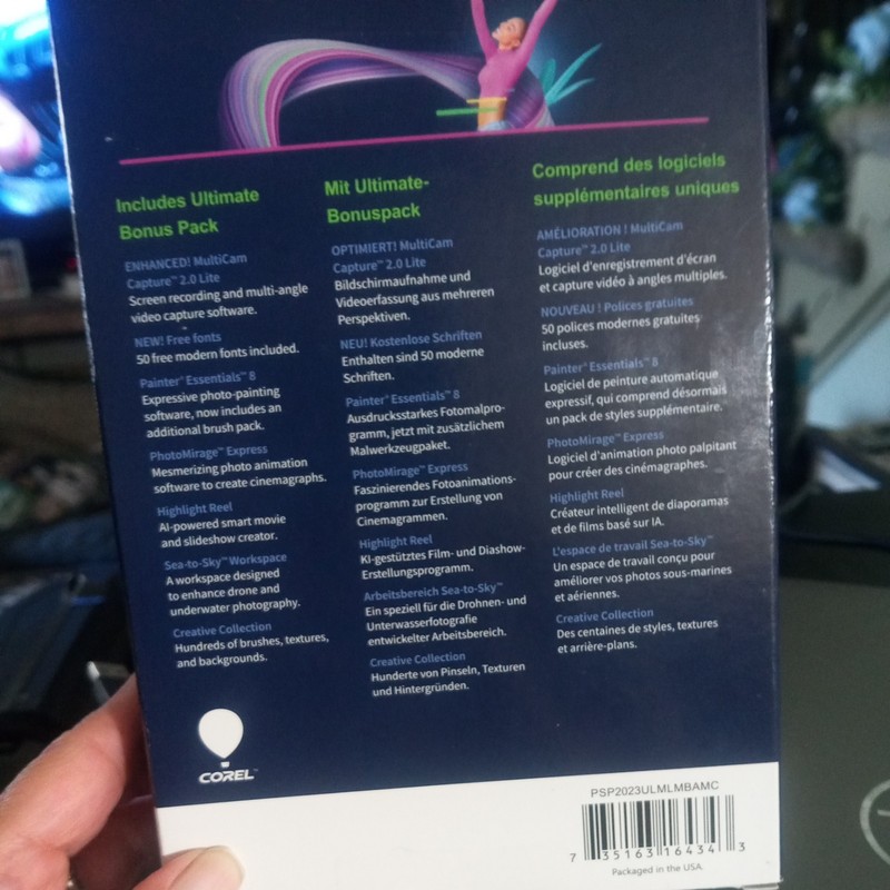 Corel PaintShop Pro 2023 Ultimate - Perpetual License, New Retail Box gallery
