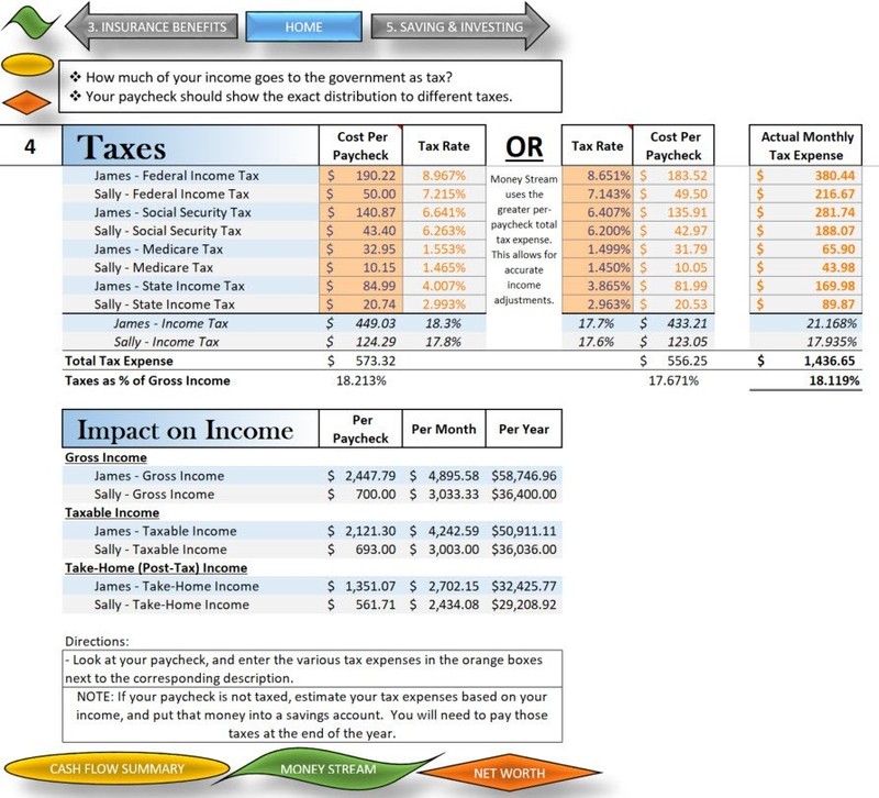 Step-by-step Personal Budget, Expense & Net Worth Track, DIY Financial Planning gallery