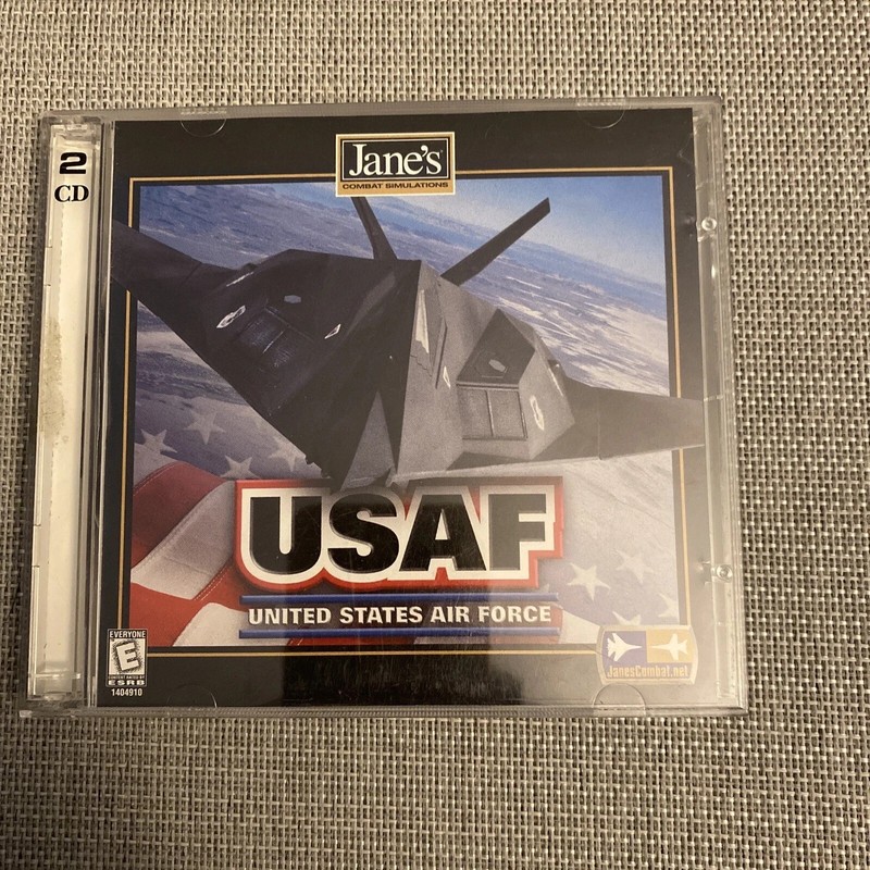 Jane’s Combat Simulations: USAF – United States Air Force (PC, 1999, 2-Disc Set)