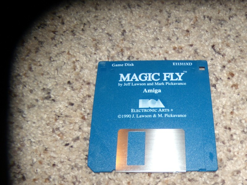 Magic Fly Commodore Amiga Game on 3.5″ disk