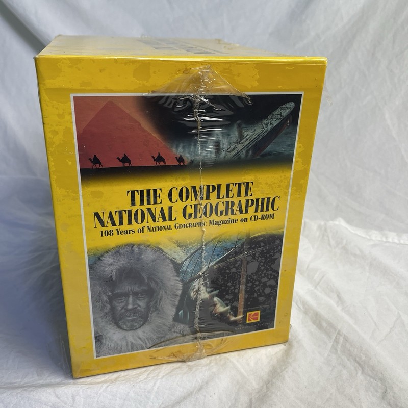The Complete National Geographic 30 CD-ROM 1888 to 1998 w/User's Guide - NEW gallery
