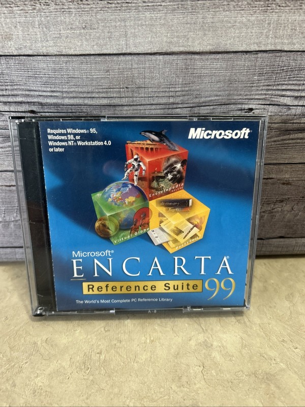 Microsoft Encarta Reference Suite 99 For PC