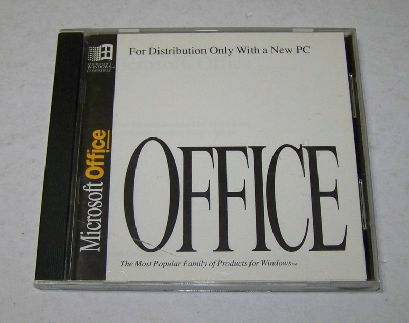 Microsoft Office Professional Version 4.3 - circa 1994 - vintage gallery