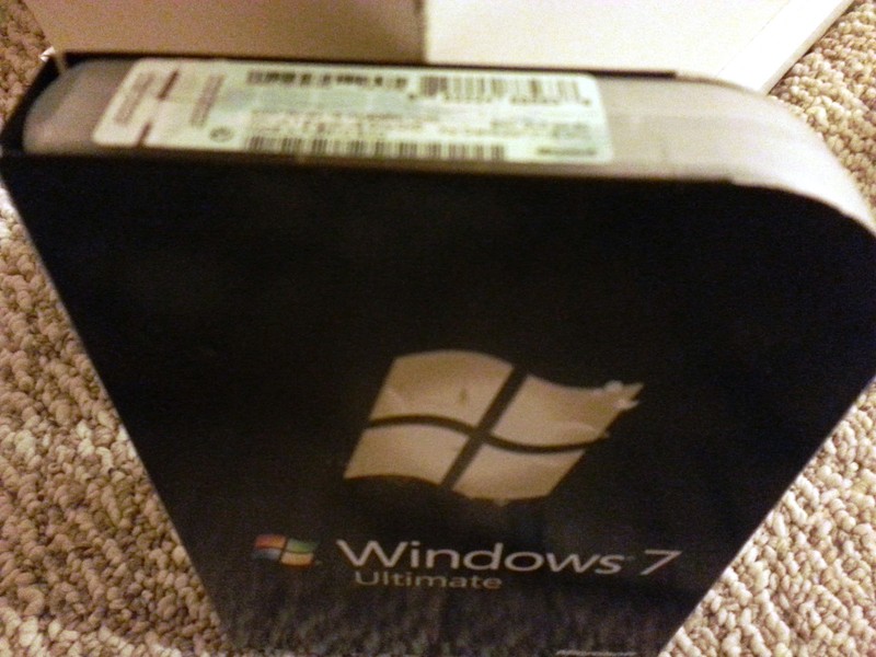 Microsoft Windows 7 Ultimate, SKU GLC-00182, Full Retail Box, 32-bit, 64-bit