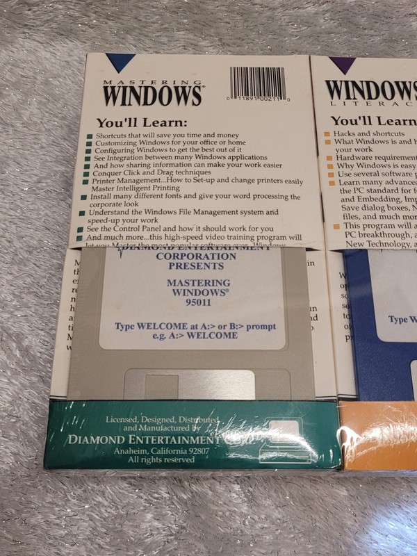 Windows Literacy And Mastering Windows For IBM VHS And Instructional Disc Sealed gallery
