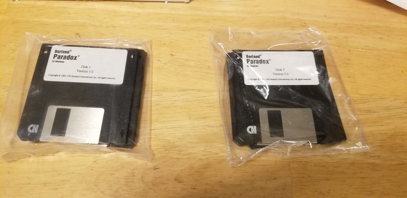 Borland Paradox 5.0 Relational Database Software For Windows - Disks Are Sealed gallery