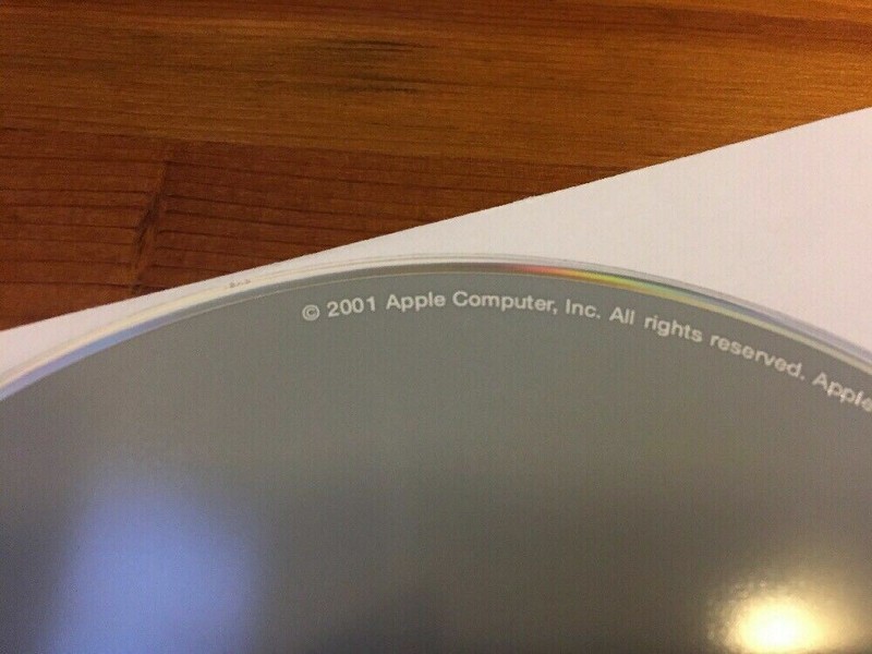 Vintage 2001 iMac Macintosh Mac Applications Software Install Disc CD 1.4 gallery