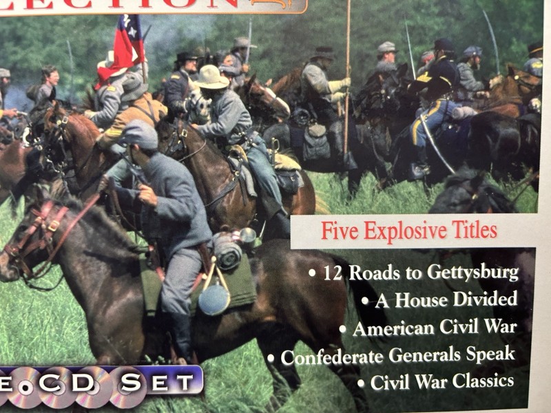 Total Civil War Library 5 CD ROM Set Collectors Edition PC Software Topics NOS gallery