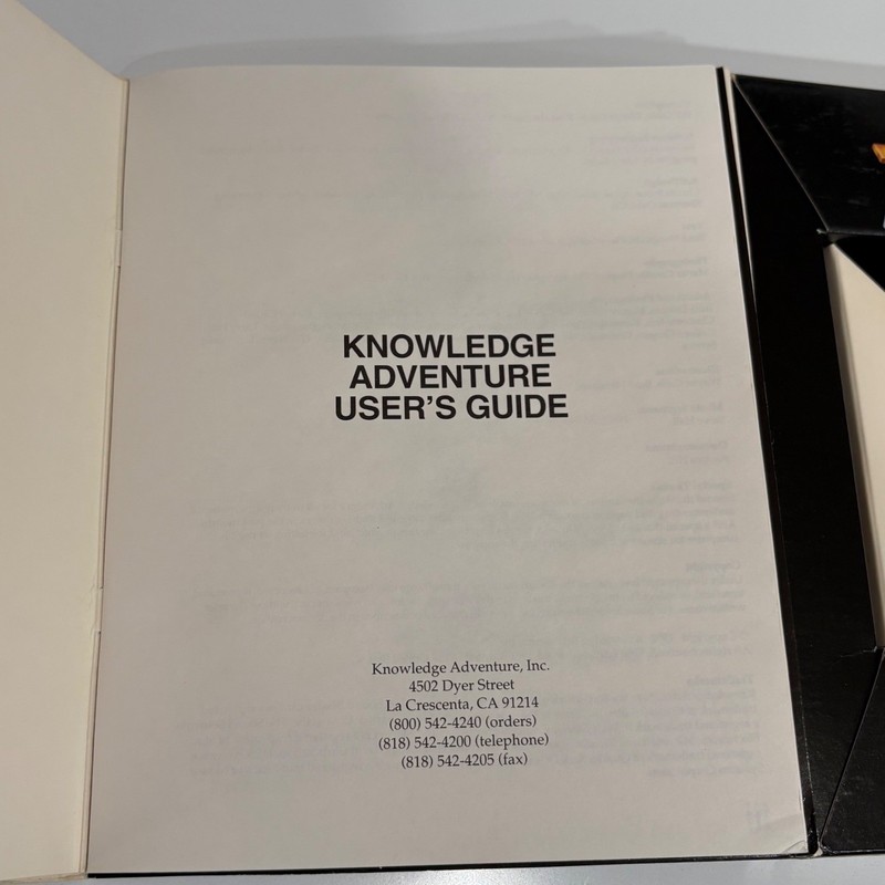1990s Knowledge Adventure Educational Software CD ROM 8 Disks Vintage PC Game gallery