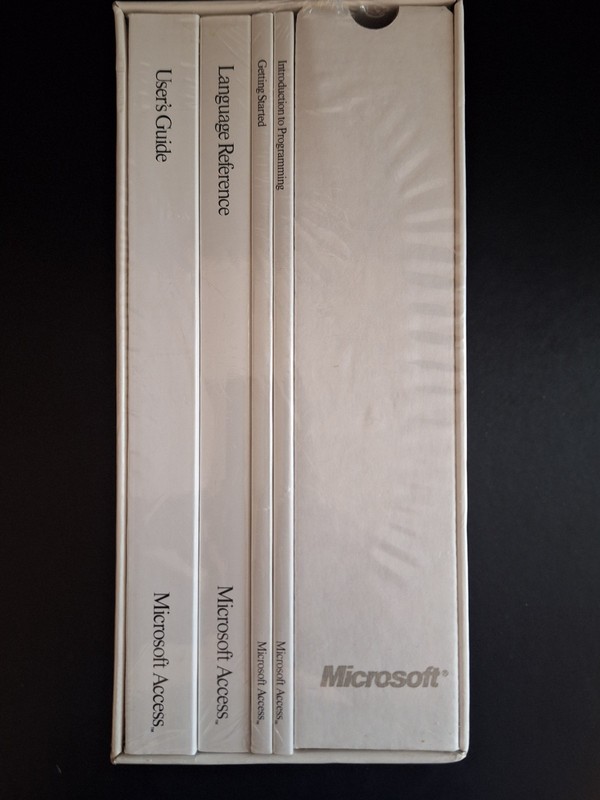 Vintage Microsoft Access v1.0 Windows 3.0 or later 3.5 Floppy NEW Factory Sealed gallery