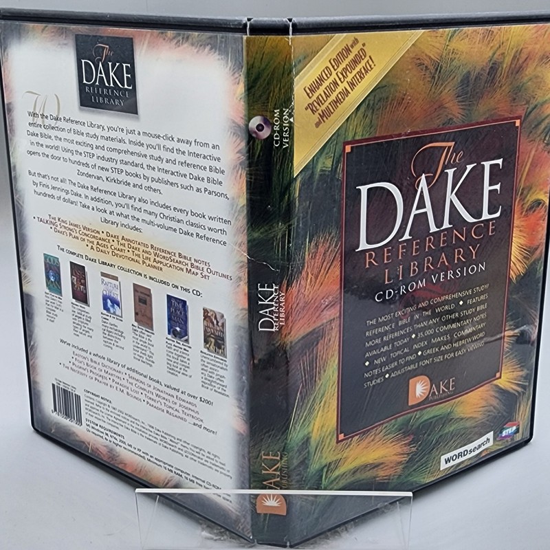 Dake Reference Library Word Search 7 (CD‑ROM) Bible Study Software
