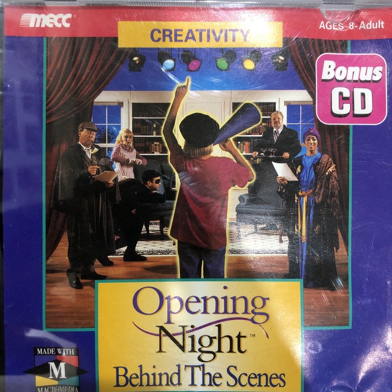 Opening Night Behind The Scenes By Creativity Mecc Cd Rom gallery
