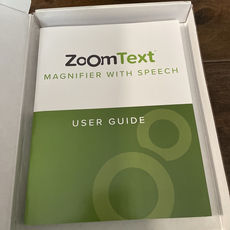 Zoom Text Magnifier With Speech