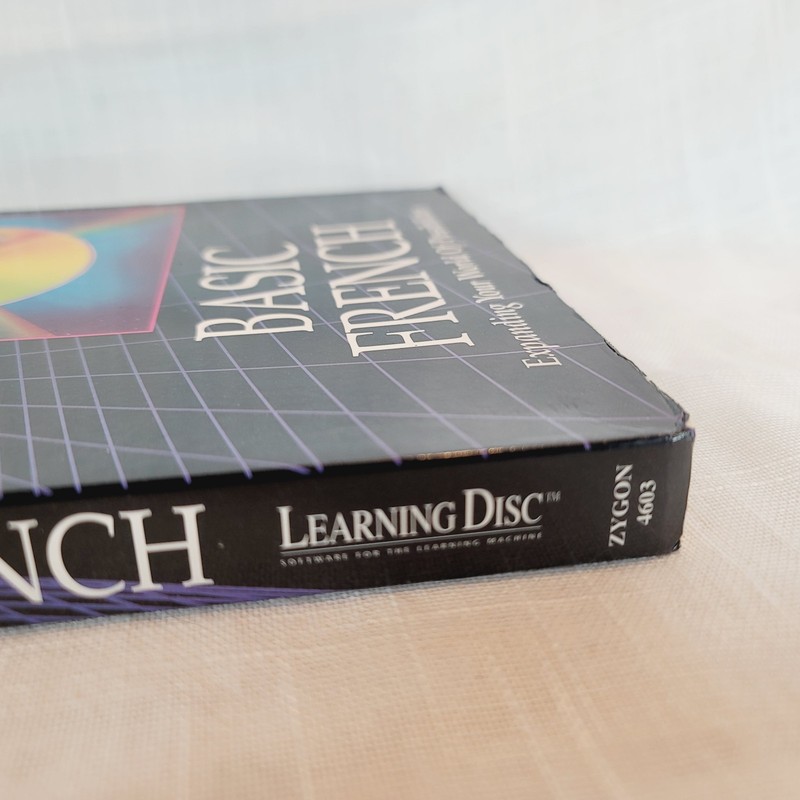 Basic French Language Learning Disc For Zygon Learning Machine 1994 *Read* gallery