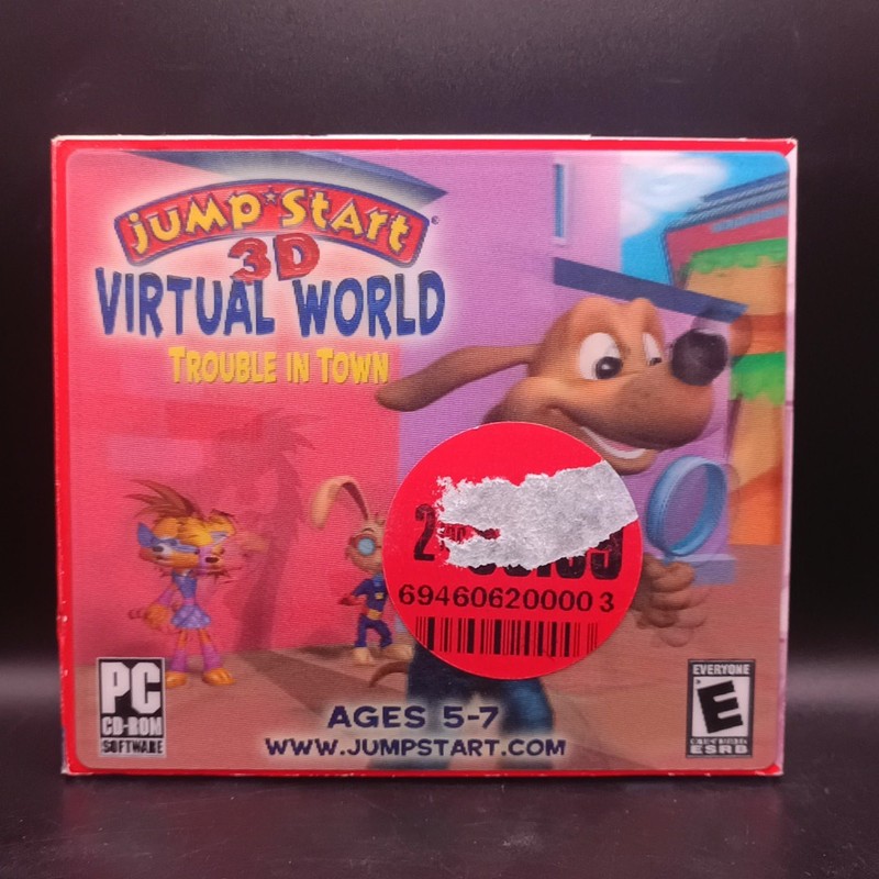 JumpStart 3D Virtual World: Trouble in Town (Windows PC, 2008) Brand New Sealed