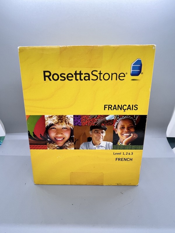 Rosetta Stone French Français Levels 1, 2,3
