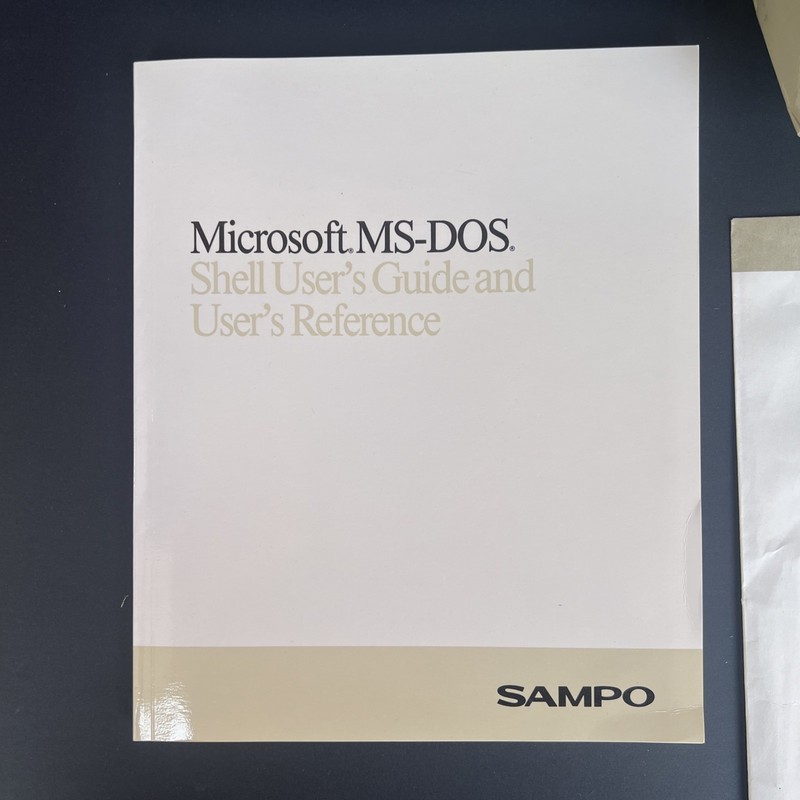 Microsoft MS-DOS 4.01 Operating System 3.5” Floppy Disks w Manuals Complete gallery