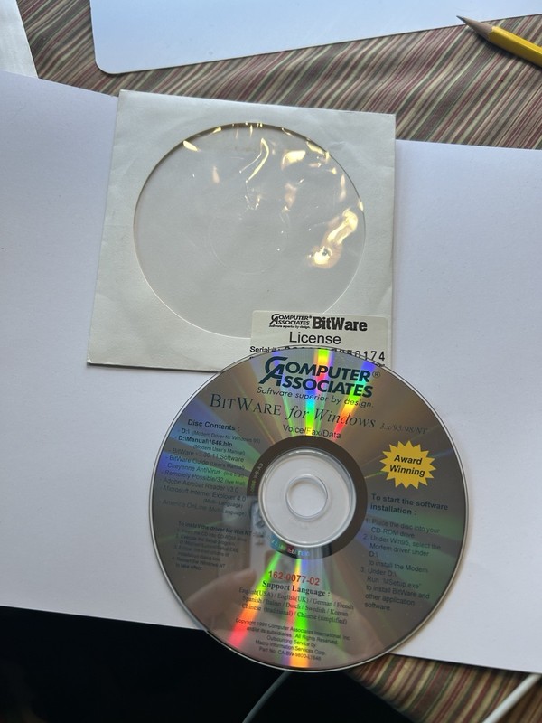 Computer Associates BitWare for Windows