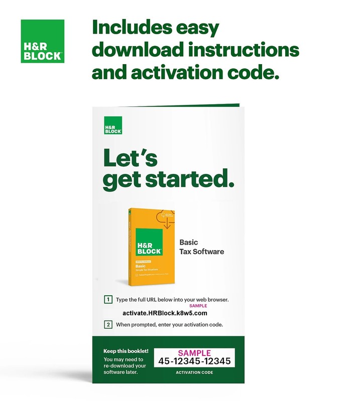 NEW 2025 H&R Block Tax Software Basic for Apple/Mac [Key Card] gallery