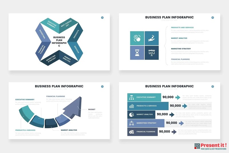 Business Plan Infographics Template gallery