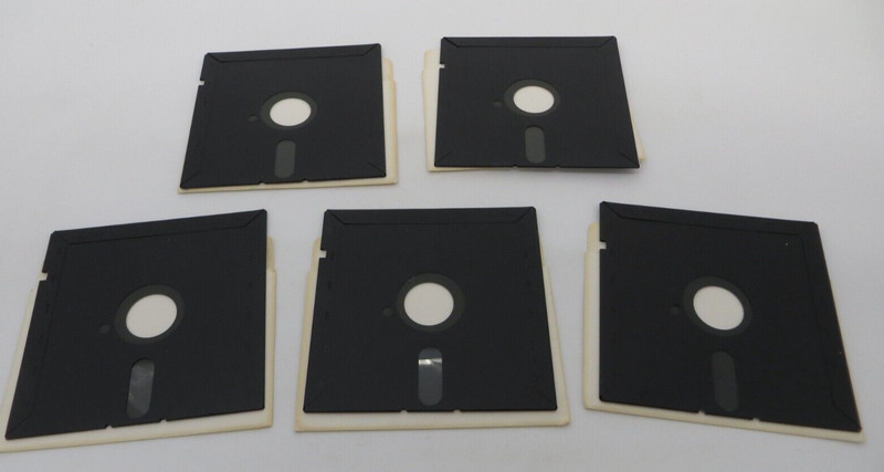LOTUS Rel. 2.2 5.25" Floppy Disk vintage Computer Program Discs gallery