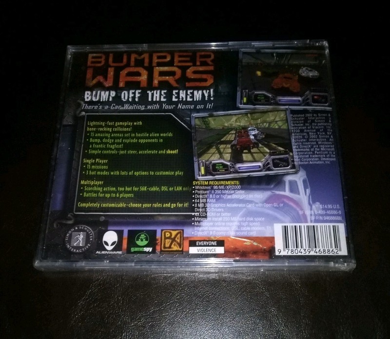 Bumper Wars PC CD Rom Factory Sealed Game 2002 New Sealed gallery