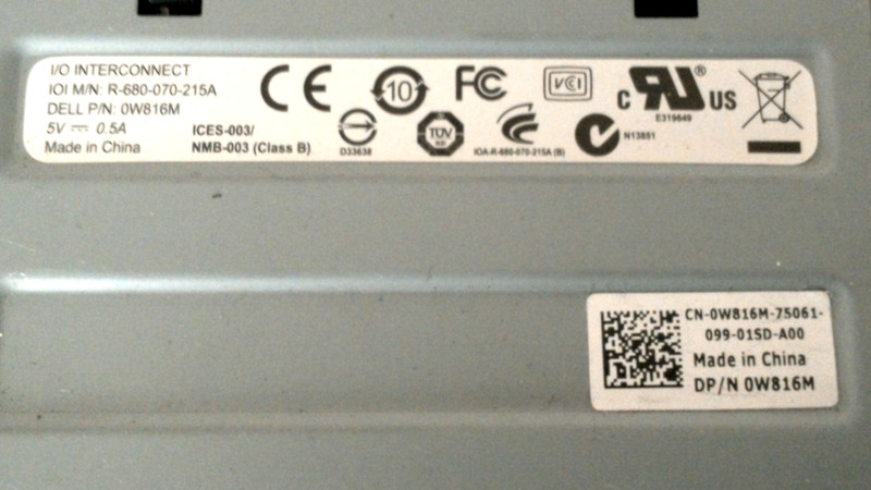 Dell OptiPlex Precision 19-Way Media and Flash Card Reader 0W816M No Cable gallery
