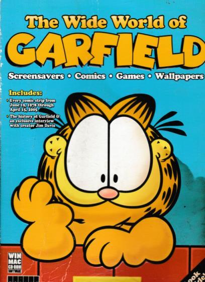 The Wide World Of Garfield 3-Disc Set PC MAC CD view every comic strip 1978-2005