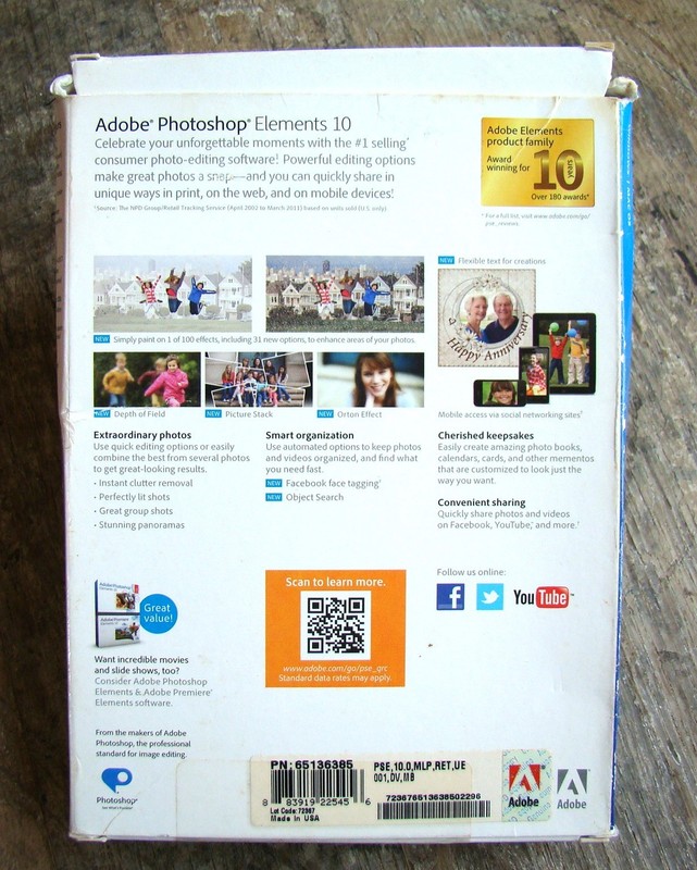 Photoshop Elements 10 ~3 Software CDs 2011~ w Serial # 🫧 gallery