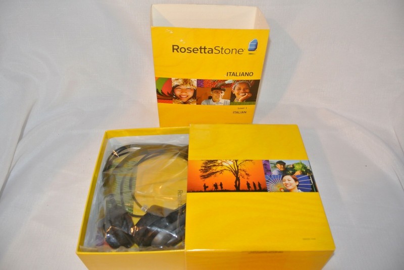 Rosetta Stone Italian Level 1 Version 3, Rosetta Stone, Used gallery