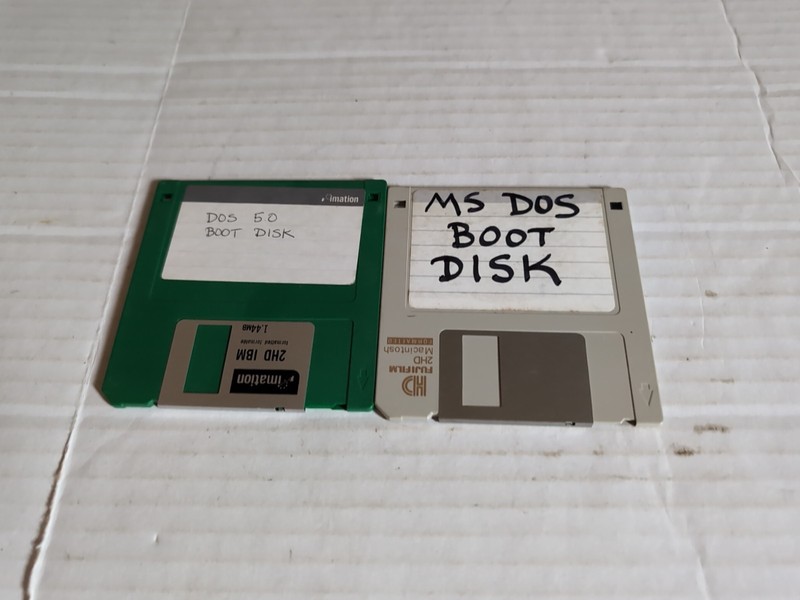 Ms Dos And Dos 5.0 Boot Disk Diskette