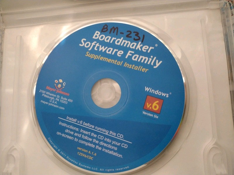 Boardmaker Plus! V.6 Windows [CD-ROM] 2 Disc Mayer-Johnson ENGLISH '07 gallery