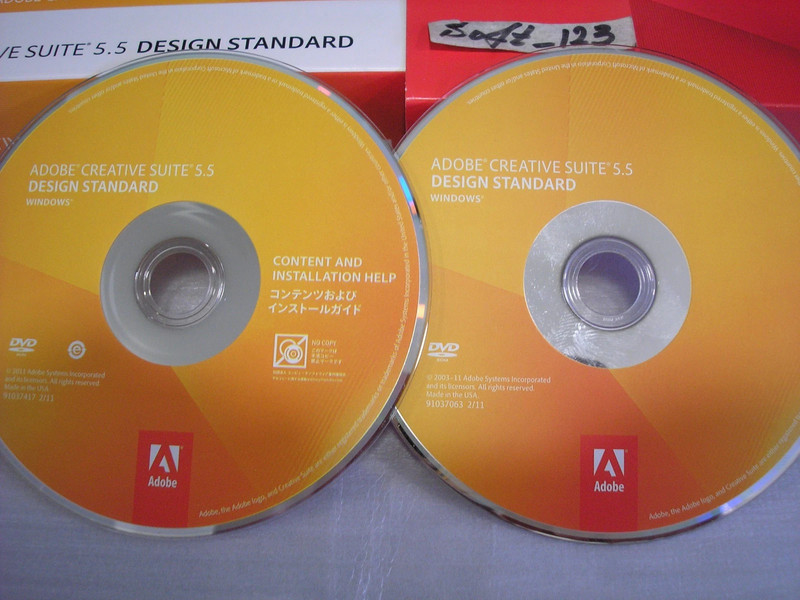 Adobe Creative Suite 5.5 CS5.5 Design Standard For Windows PC Full Version Box gallery
