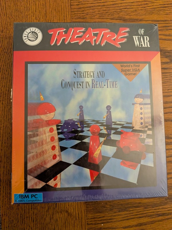 Theatre of War IBM PC Game New and Sealed in the Box 3.5″ Disk
