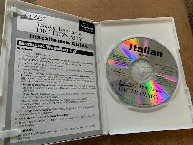 Transparent Language Italian WordAce! gallery