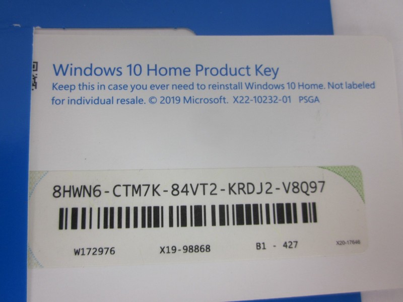 Lot (2) Windows 10 Home 64 BIT Online Product Key + USB Flash Drive With Key gallery