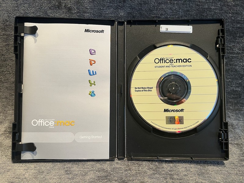 MICROSOFT OFFICE (Mac) Student and Teacher 2004 - Full Version (Retail) gallery